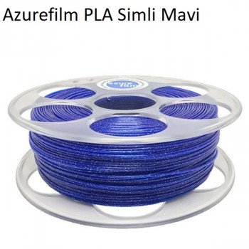 3D Yazıcı 1.75 mm PLA Filaman - Azurefilm PLA Simli Filament 3D Yazıcı 1.75 mm PLA Filaman - Azurefilm PLA Simli Filament