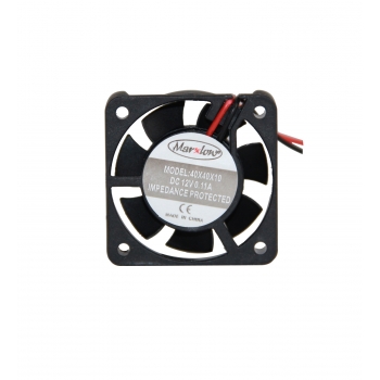 Fan 12V DC 40x40x10mm 4010 - Çift Bilyalı Rulman