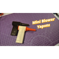 Şarjlı Mini Blower Plastik Parçaları