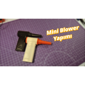 Şarjlı Mini Blower Plastik Parçaları