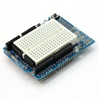 Mini Breadboardlu Arduino UNO R3 Proto Shield 